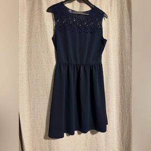 Navy blue dress